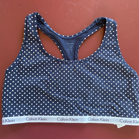 Calvin Klein Carousel Racerback Bralette - Picture 3 of 6